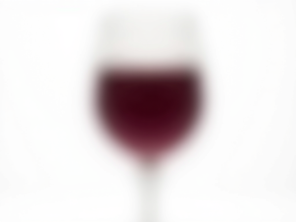 A glass of red wine