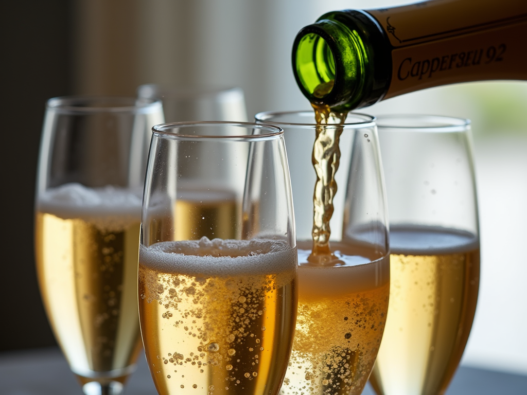 Pouring Champagne