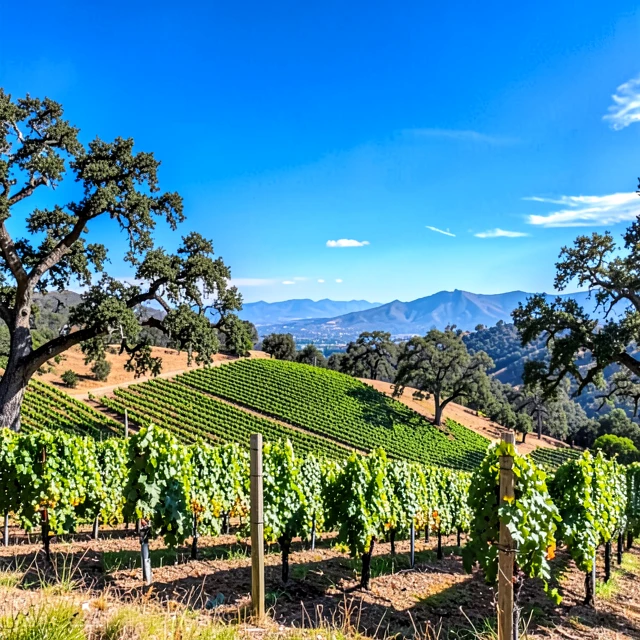 Paso Robles vineyards in Central Coast California