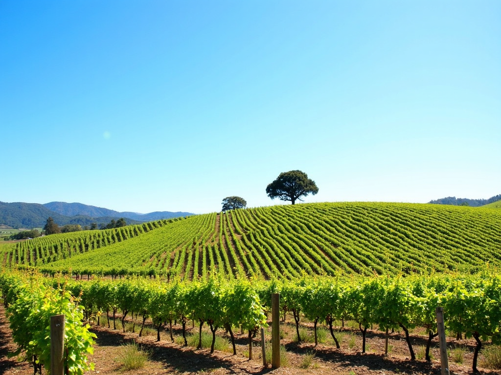Kendall-Jackson Vineyard in Sonoma County, California