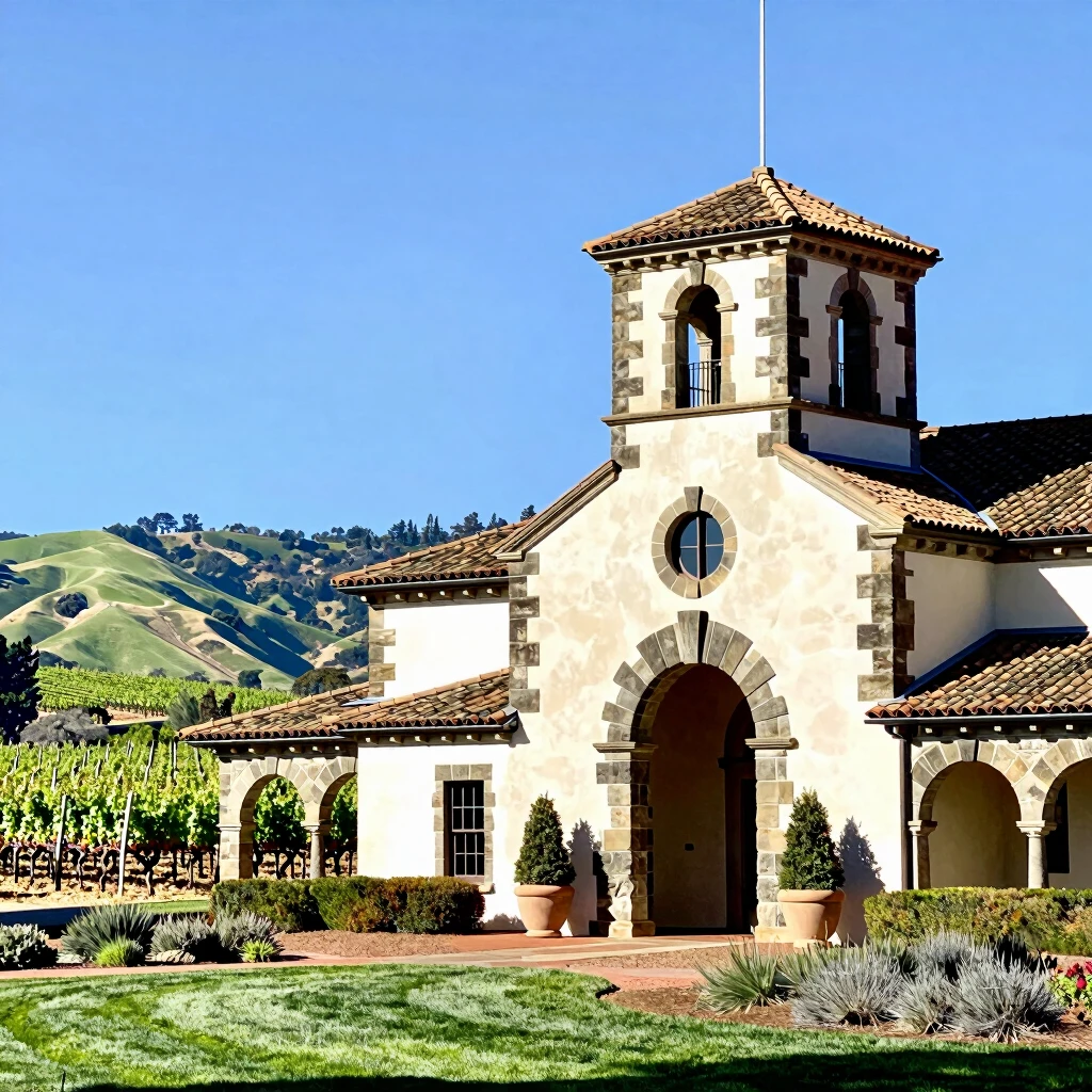 Historic Beringer Winery in Napa Valley