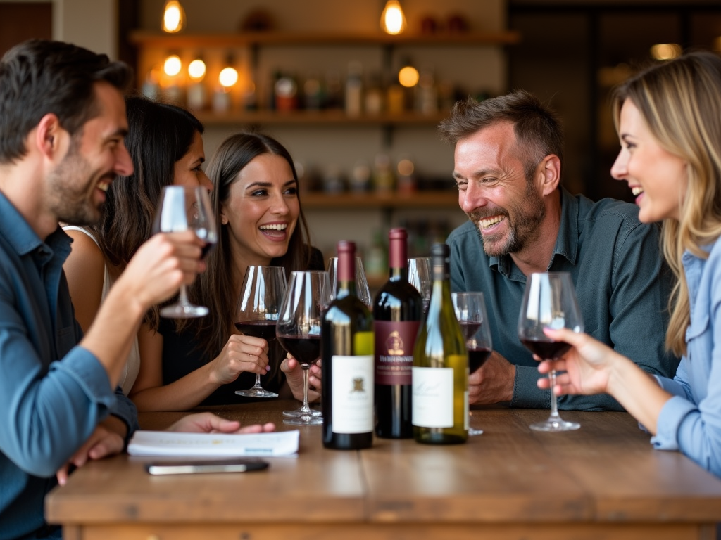 Wine tasting event with Jackson Family Wines members