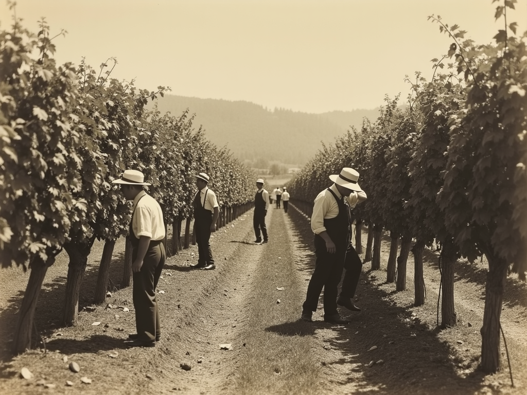 Early Napa Valley Vineyards