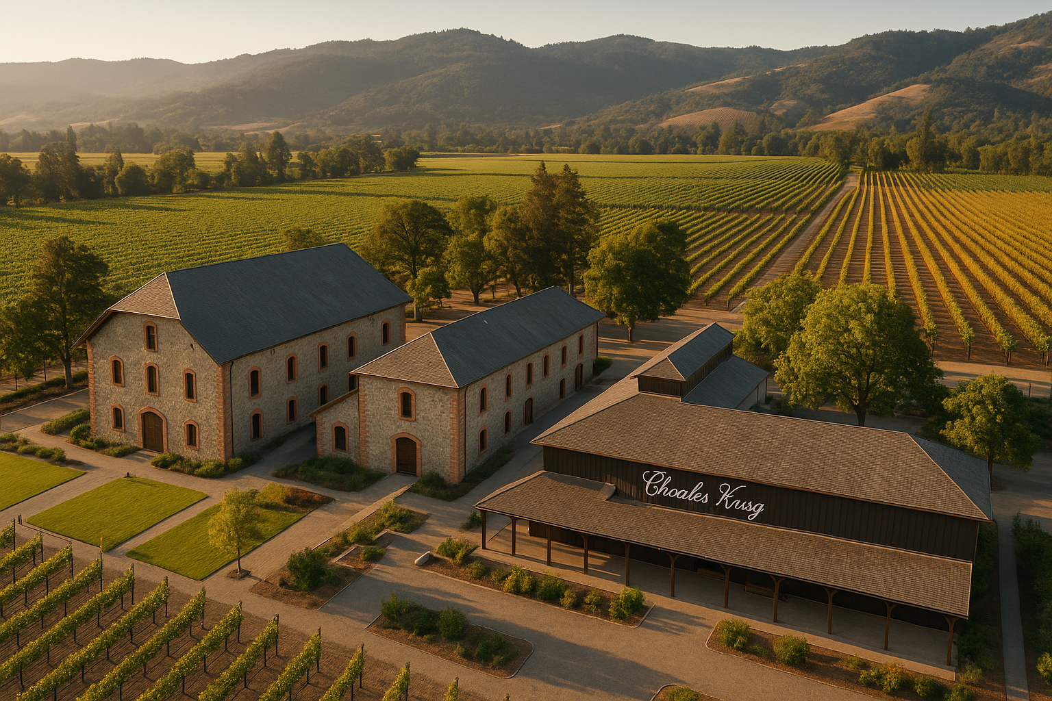 Charles Krug Winery in Napa Valley