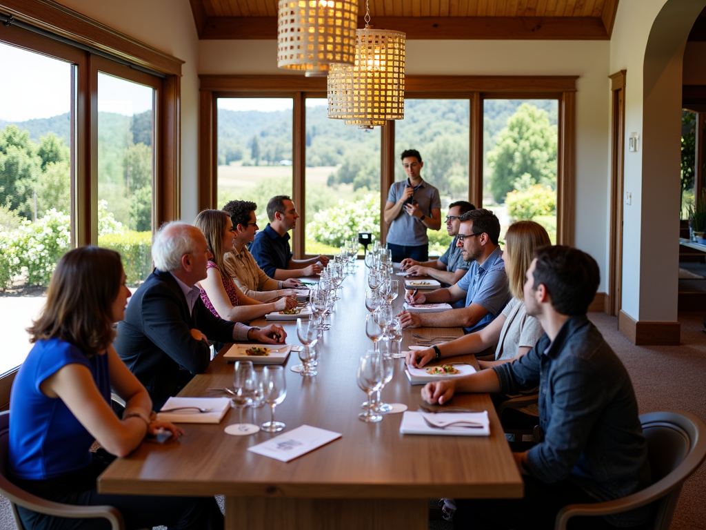 Wine tasting at Kendall-Jackson Wine Estate
