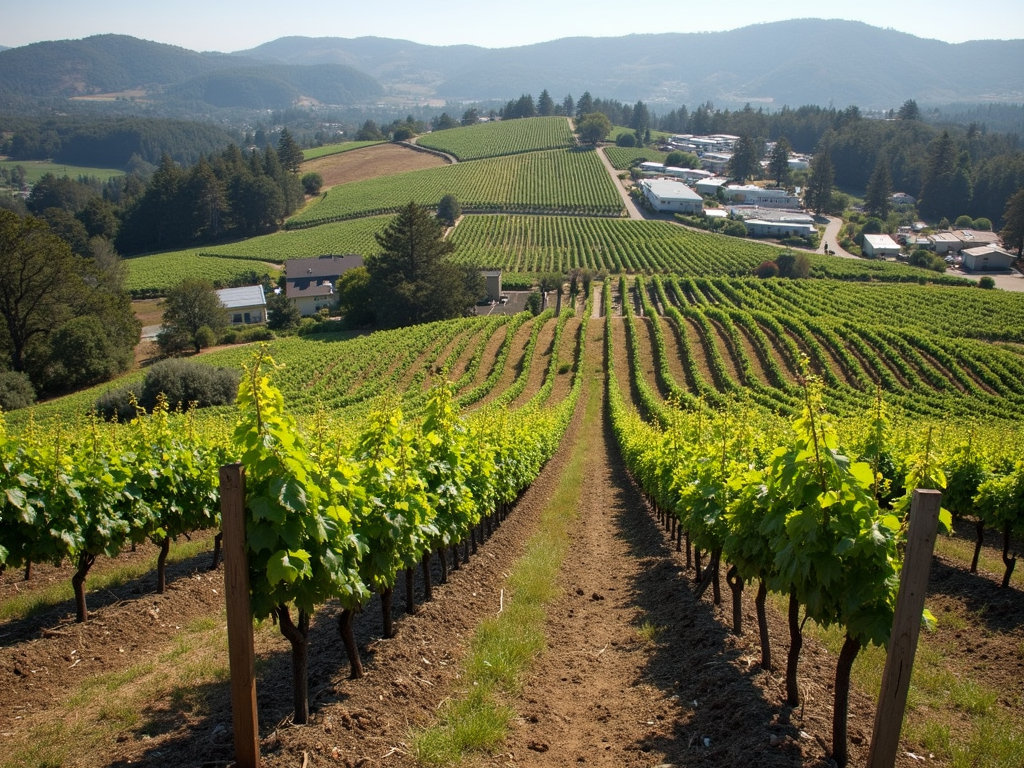 Sustainable vineyard practices in California