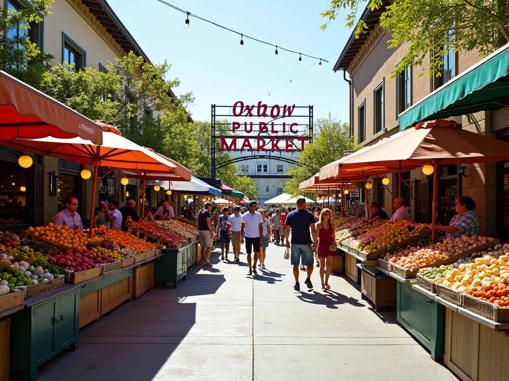 Oxbow Public Market in Napa Valley