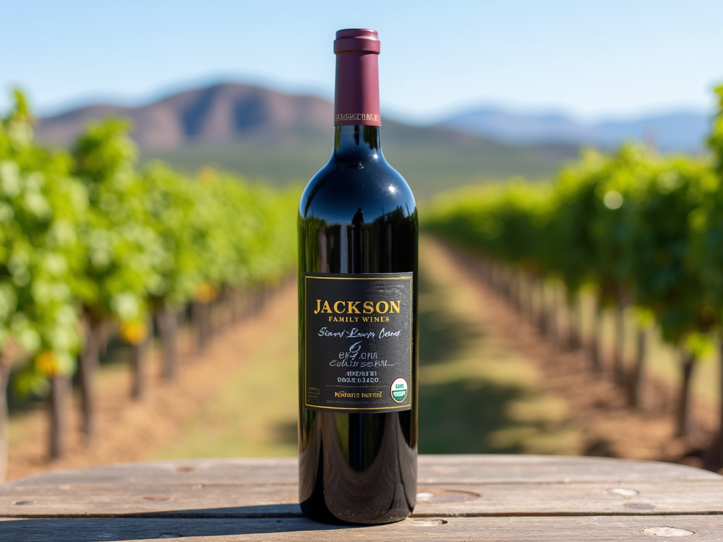 Certified organic wine from Jackson Family Wines.