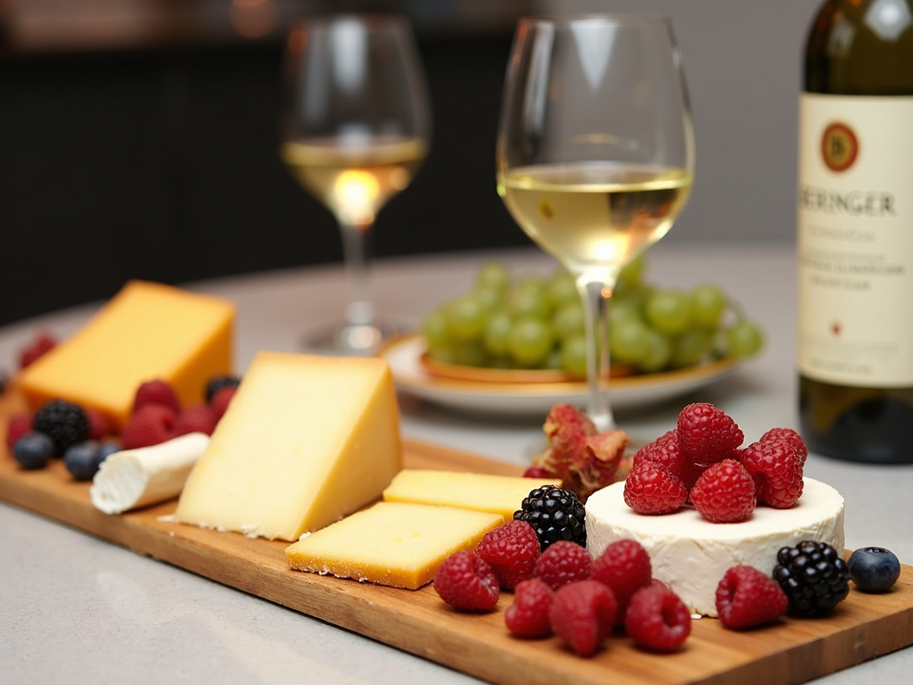 Wine and cheese pairing