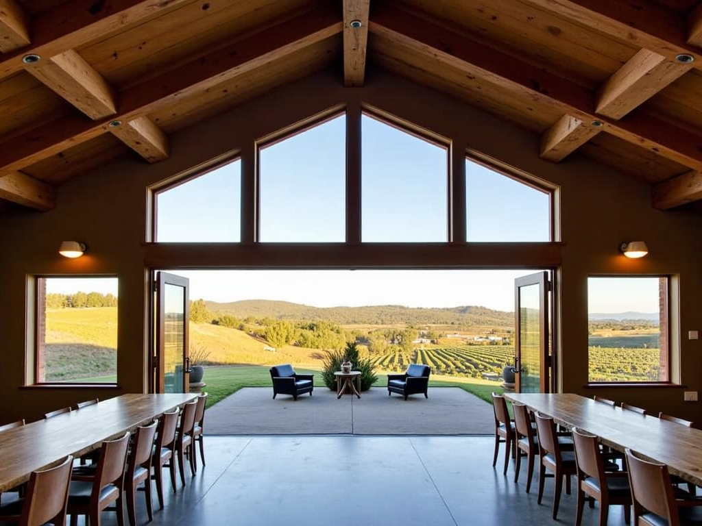 Hanzell Vineyards tasting room