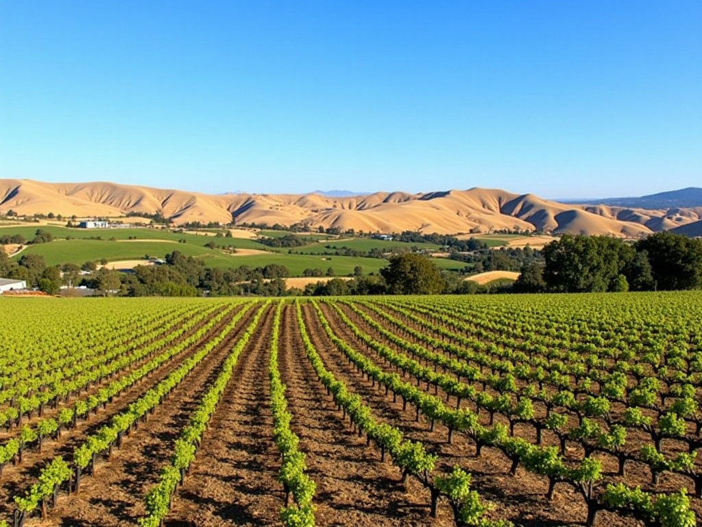 Beringer vineyard in Napa Valley