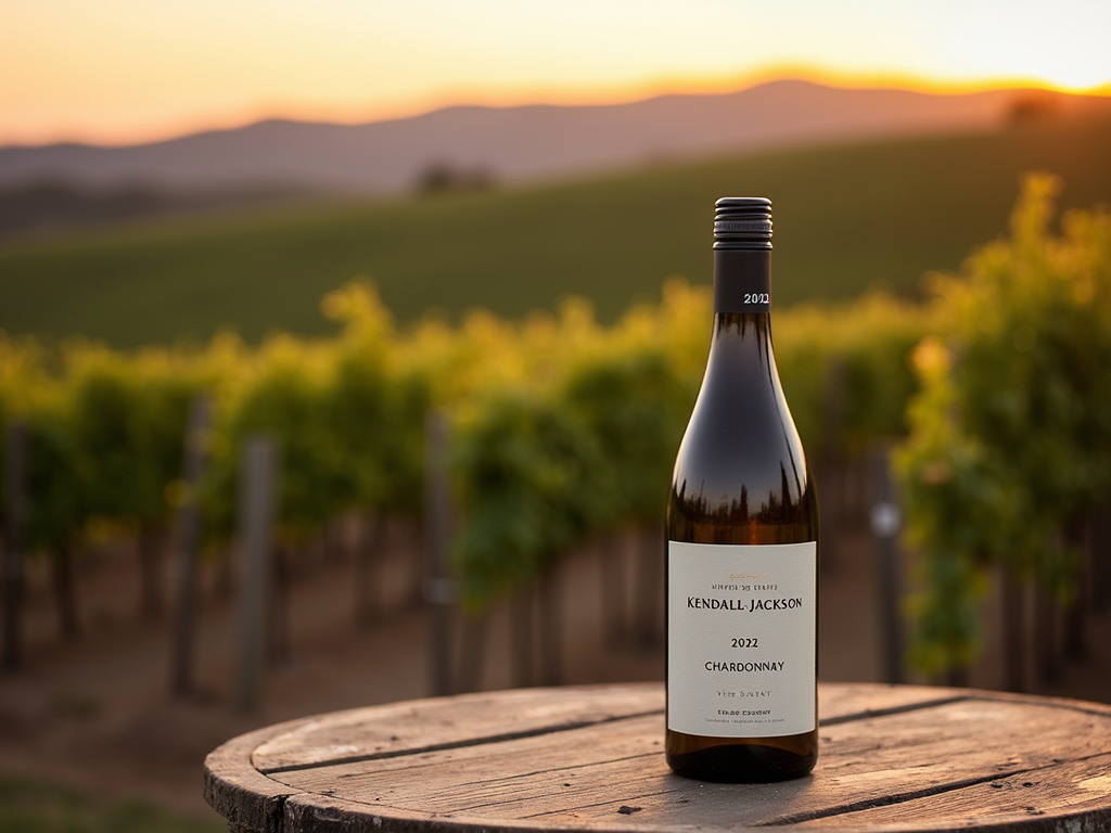 2022 Kendall-Jackson Vintner’s Reserve Chardonnay in a Sonoma County vineyard.