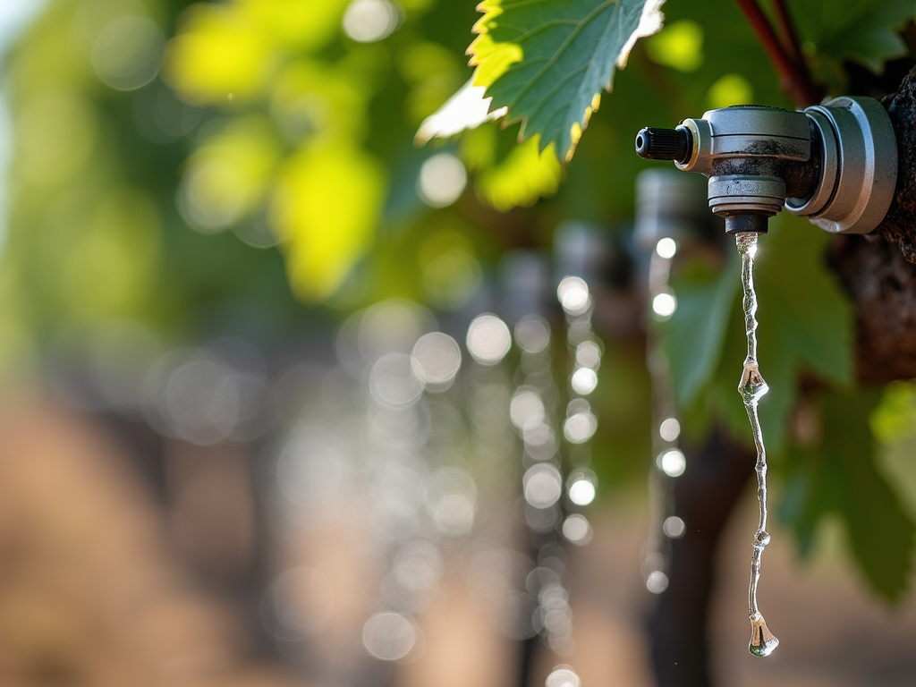 Smart irrigation system at Jackson Family Wines