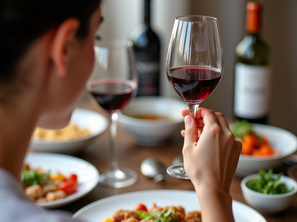 Experimenting with wine pairing
