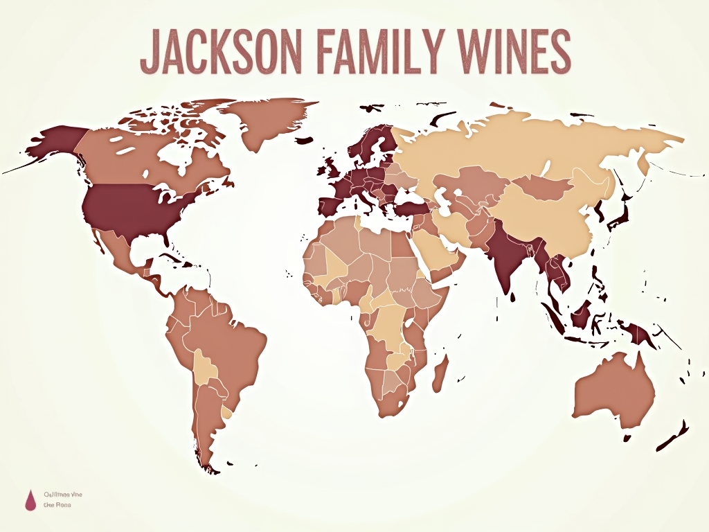 The global expansion of a small wine brand.