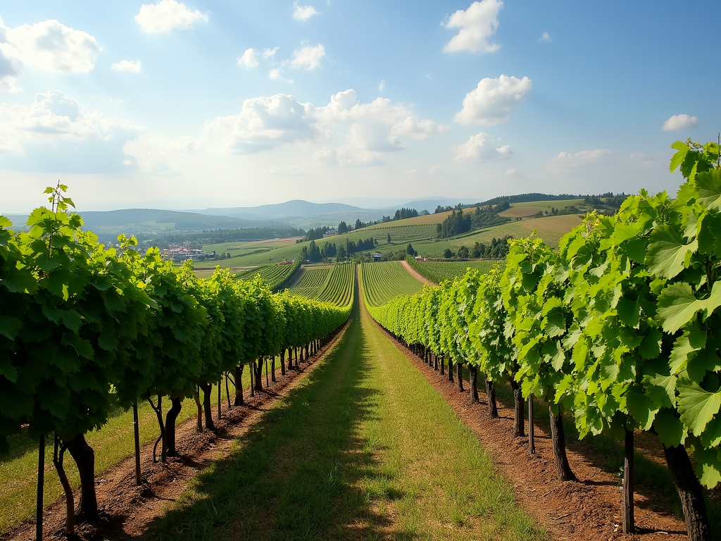 Vineyard landscape