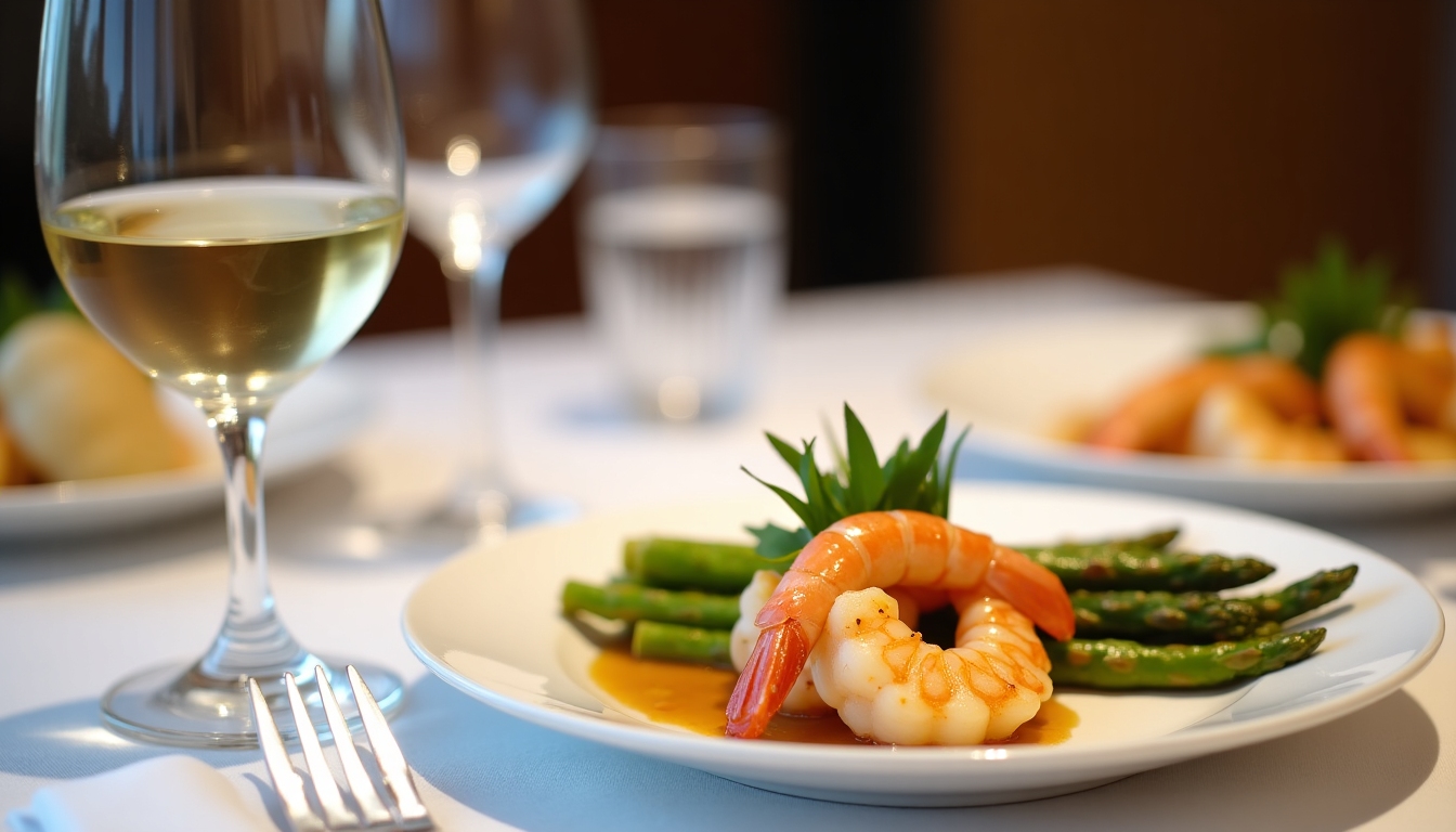 Chardonnay and food pairing.