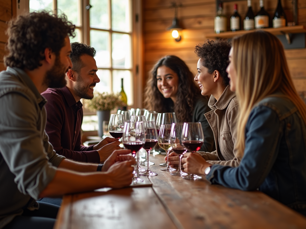 The social and experiential aspect of small wine brands.