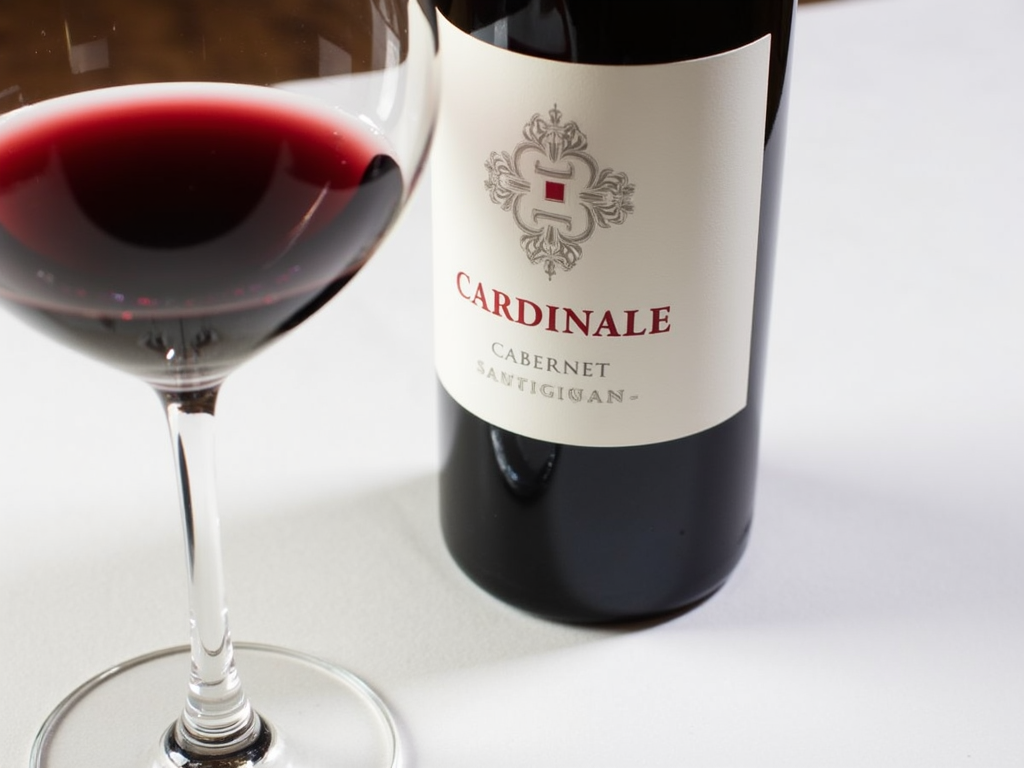 Glass of Cardinale Cabernet Sauvignon