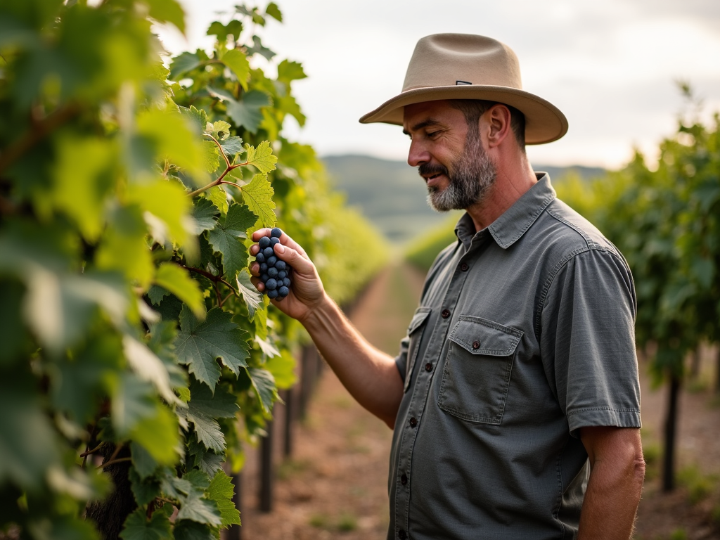 A winemaker’s dedication to quality and craftsmanship.