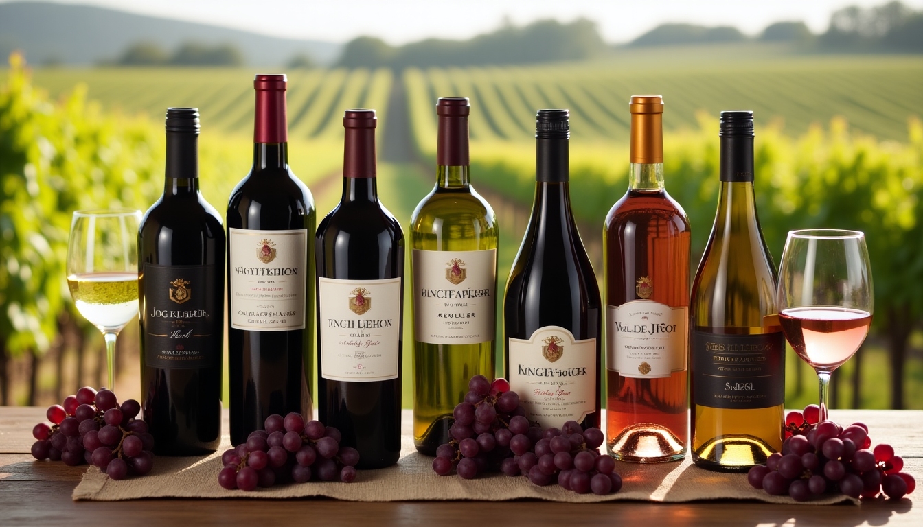 A variety of Jackson Family Wines bottles arranged aesthetically.