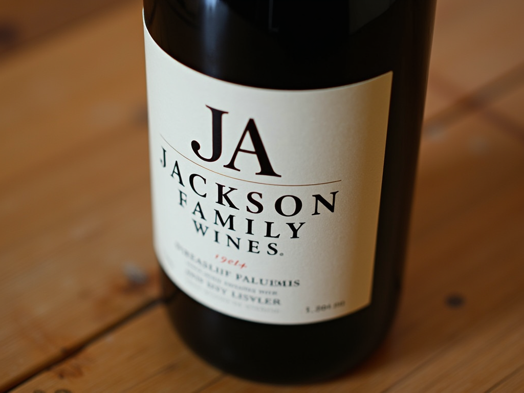 Jackson Family Wines bottle