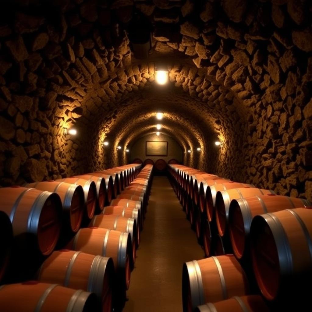 Beringer wine caves