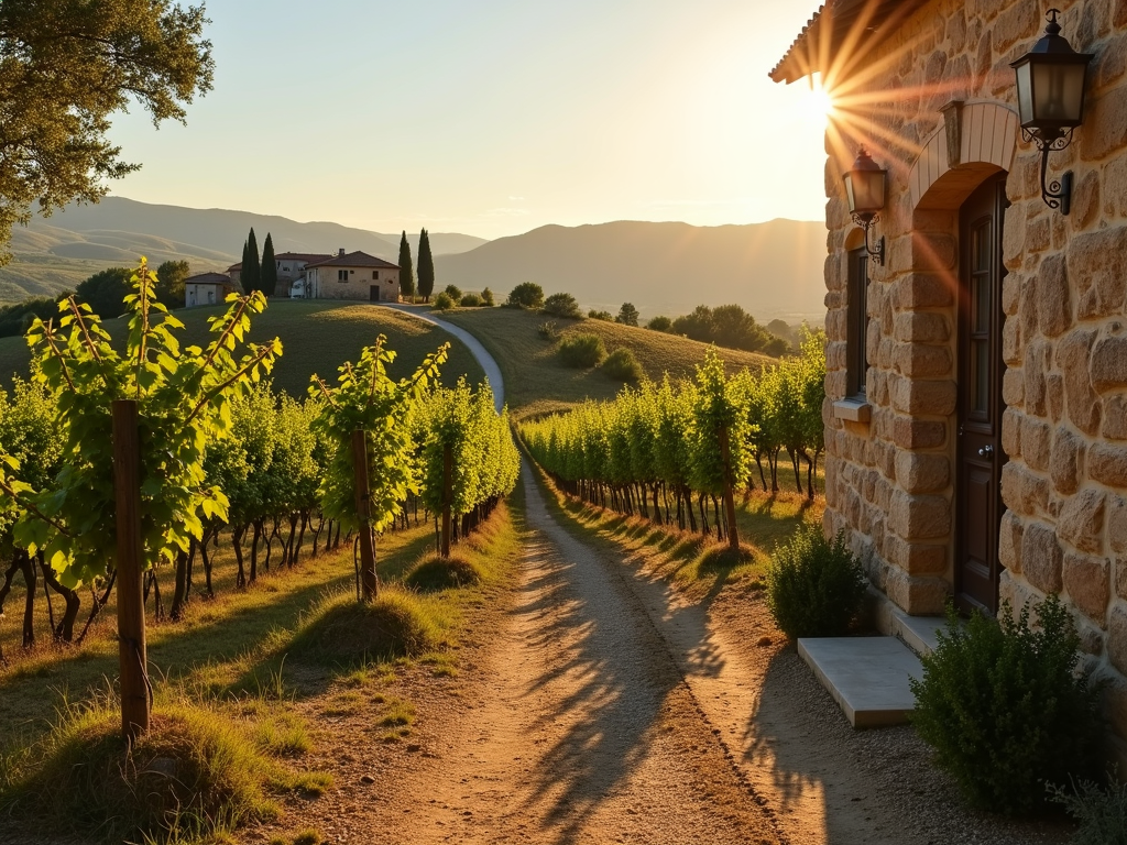 Tuscan vineyard reflecting regional terroir