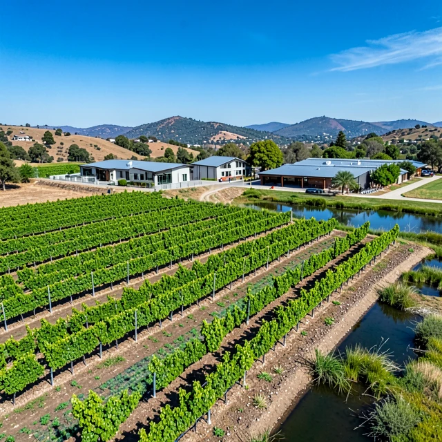 Jackson Family Wines regenerative vineyard estate in California