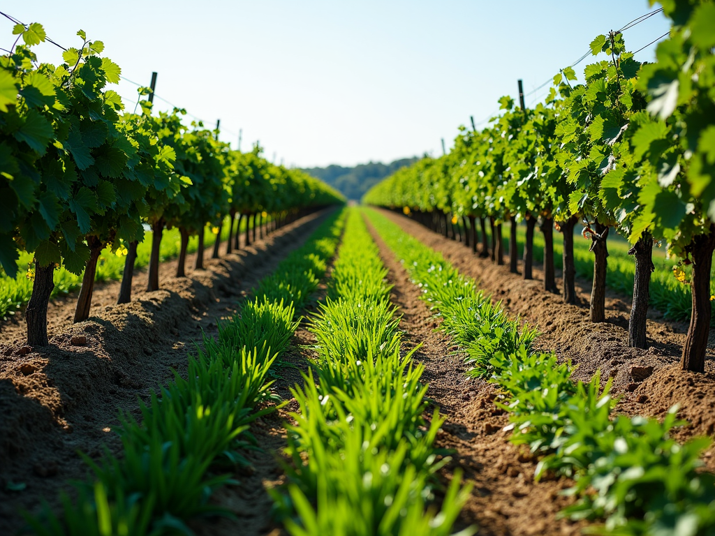 Cover crops promoting biodiversity at Jackson Family Wines