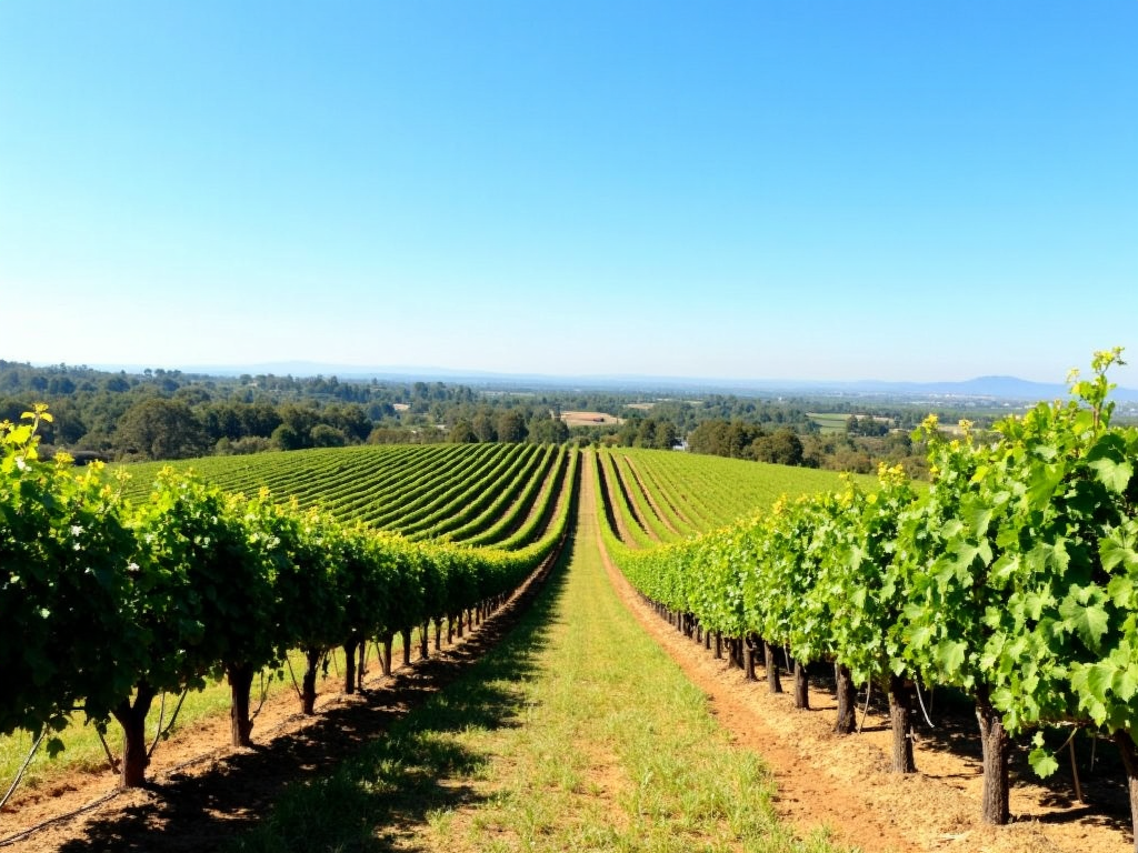 Vineyard of Jackson Family Wines in Sonoma County