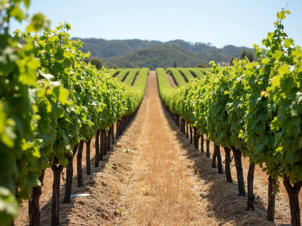 Beringer Vineyards grapevines
