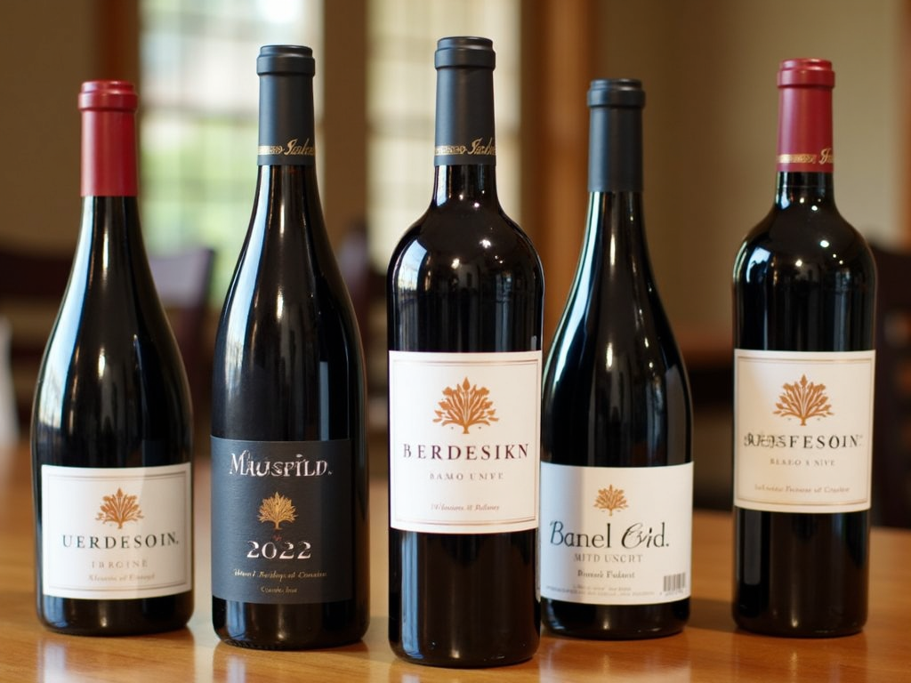 Bottles of Jackson Family Wines ready for pairing.