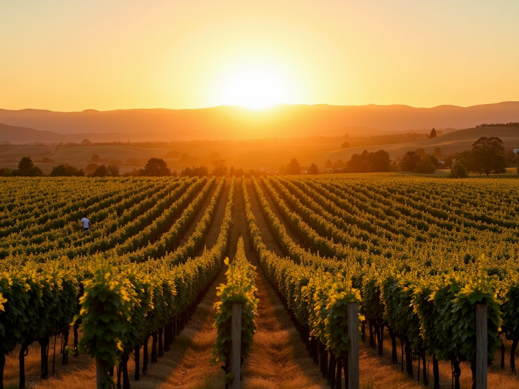 A beautiful vineyard owned by Jackson Family Wines, showcasing the company's commitment to quality and sustainability.