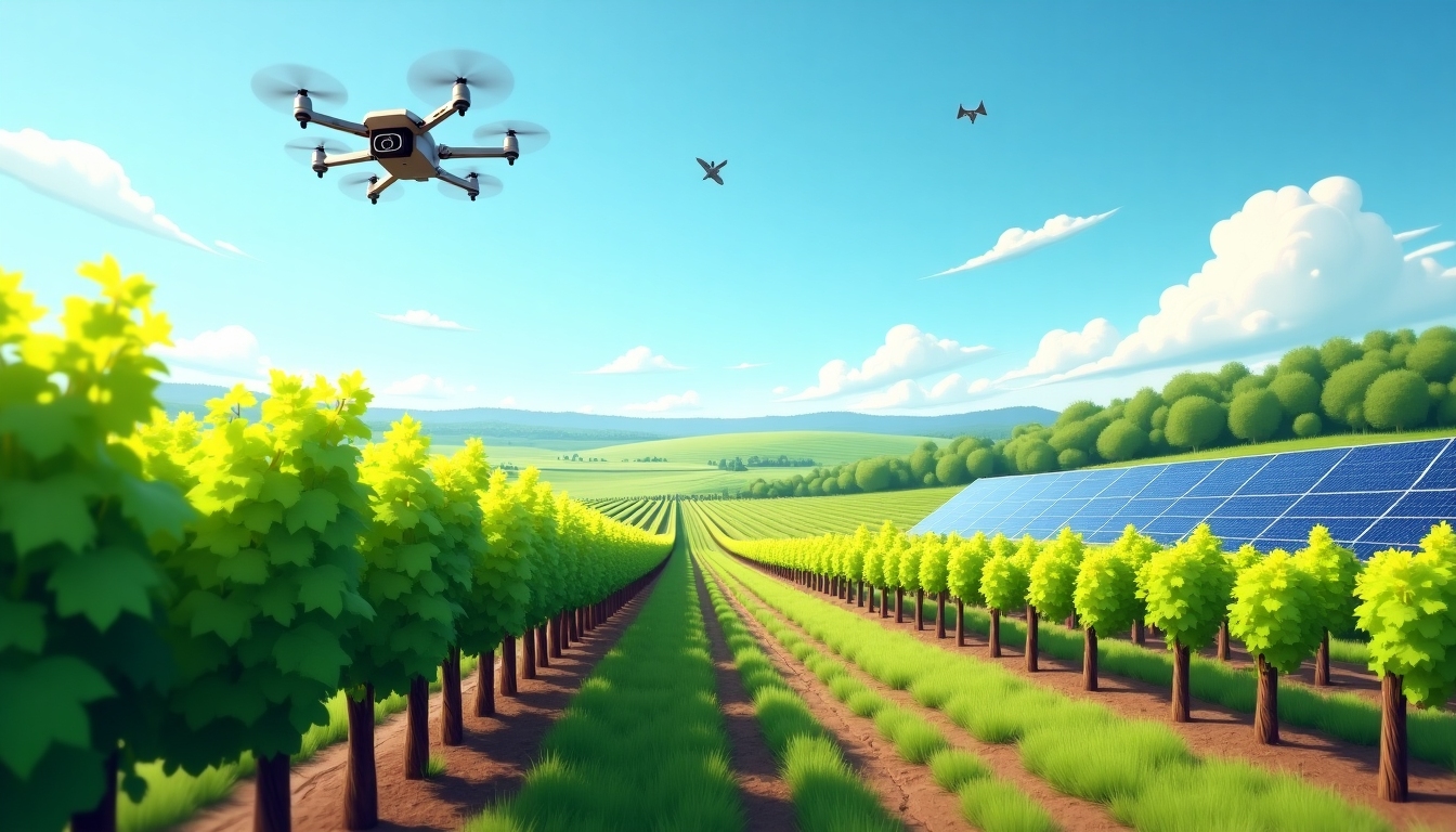 Innovative sustainable vineyard technology