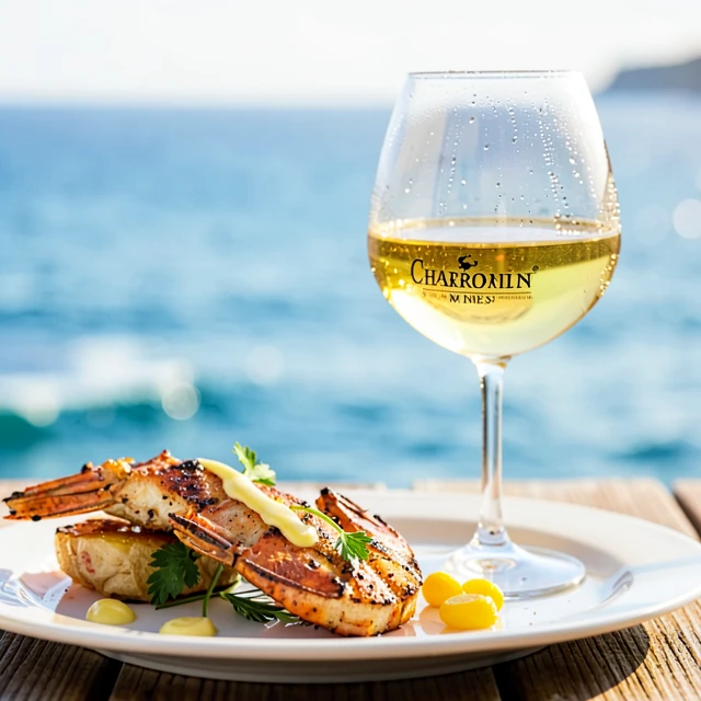 Grilled lobster paired with Jackson Family Chardonnay