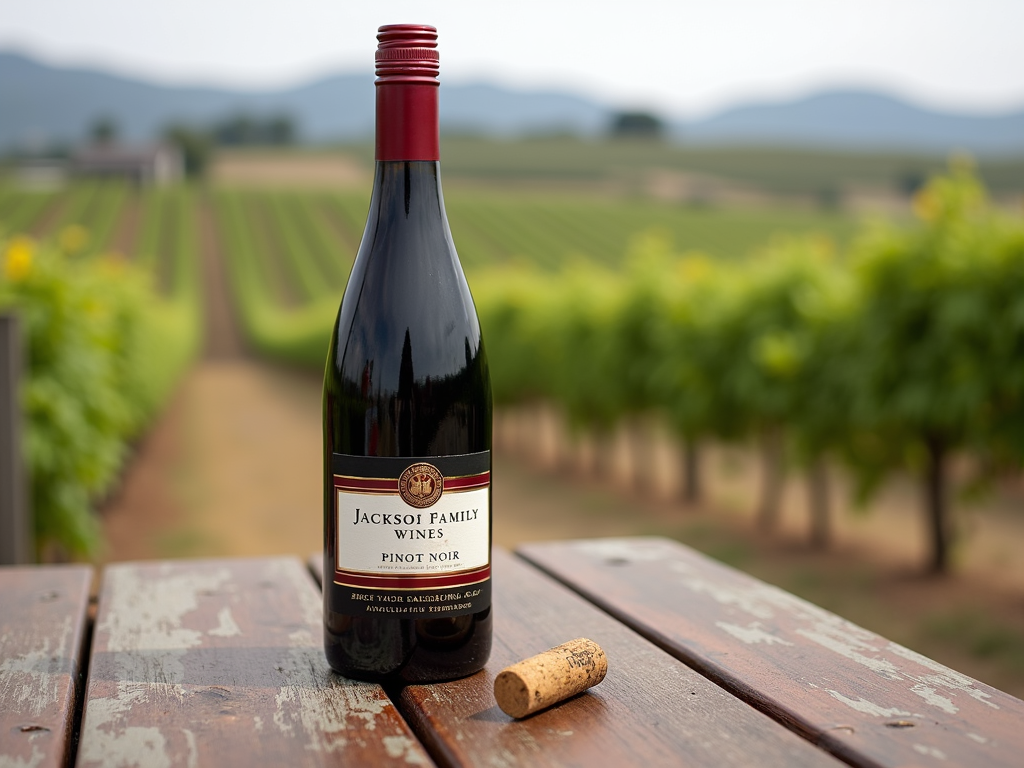 Jackson Family Wines Pinot Noir bottle