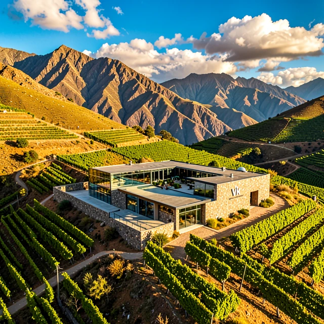 Vik vineyard on a dramatic Chilean hilltop