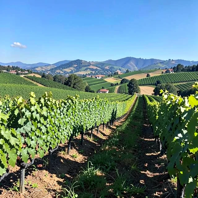 Chardonnay vineyards in Napa Valley