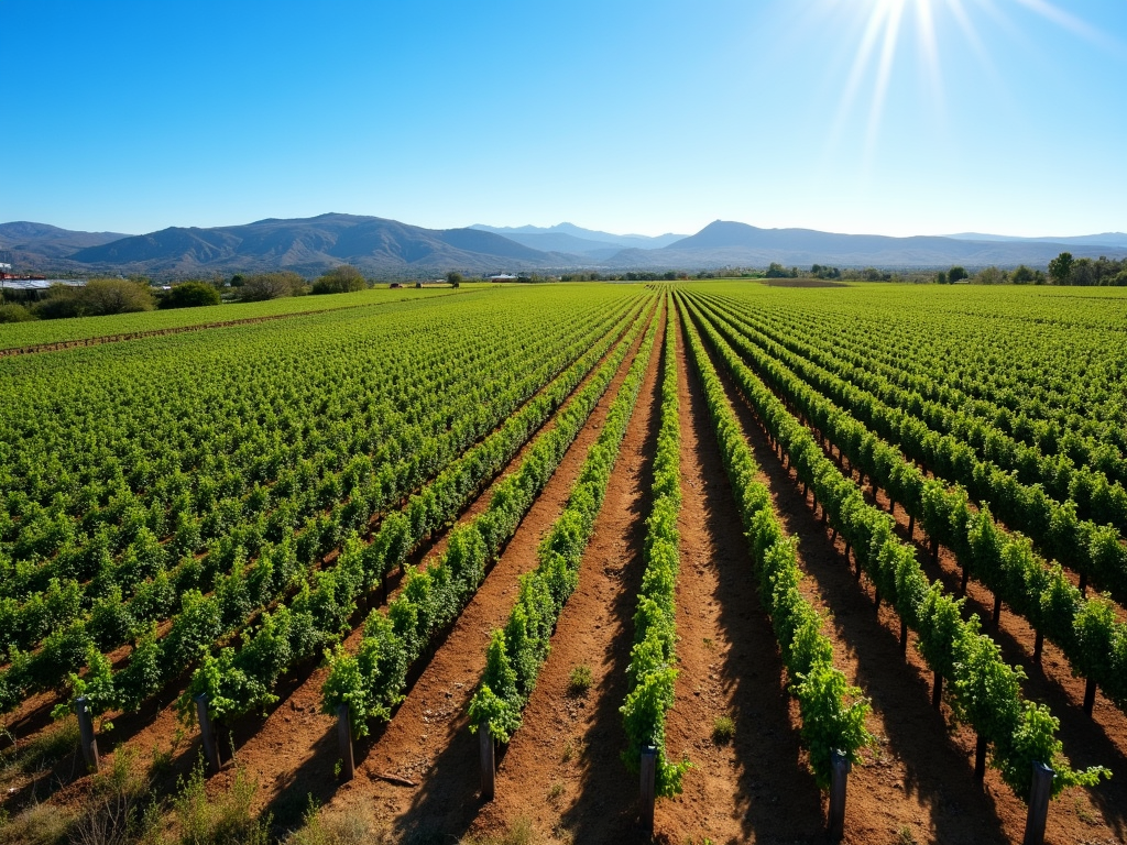 Aerial view of Jackson Family Wines vineyard
