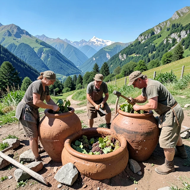 Ancient origins of winemaking in the Caucasus region