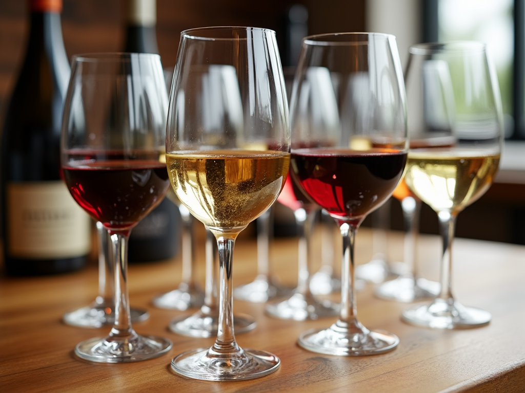 Wine tasting showcasing terroir diversity