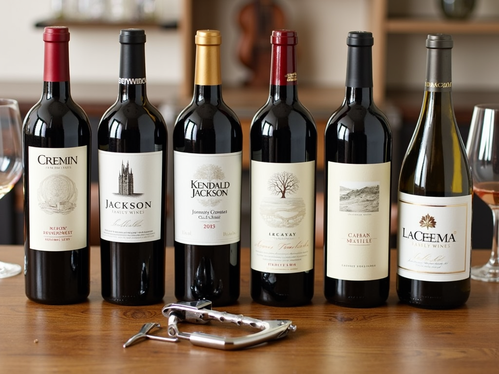 Jackson Family Wines bottles.