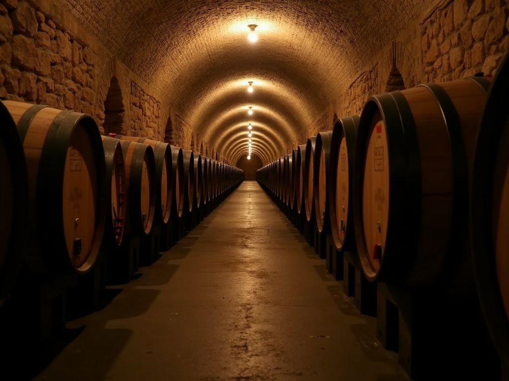 Historic wine caves at Beringer Vineyards