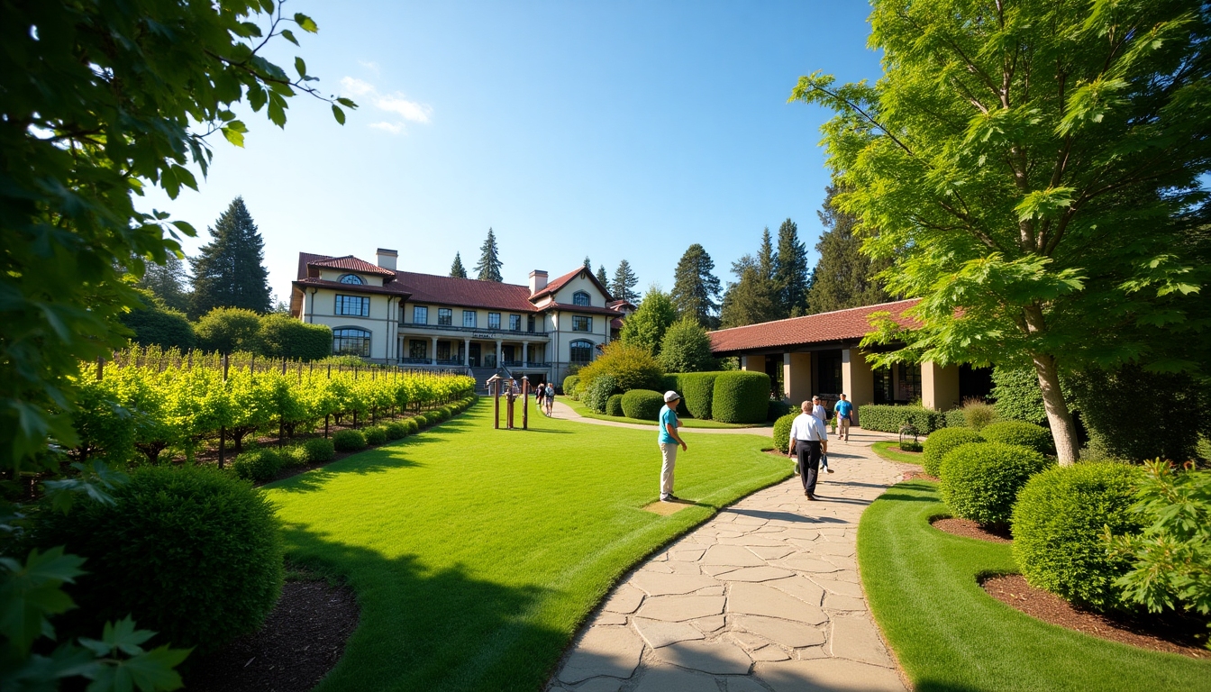 Beringer Vineyards’ historic estate