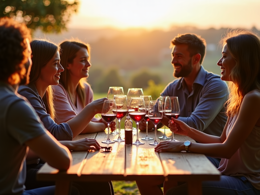 Wine tasting experience in Sonoma County.
