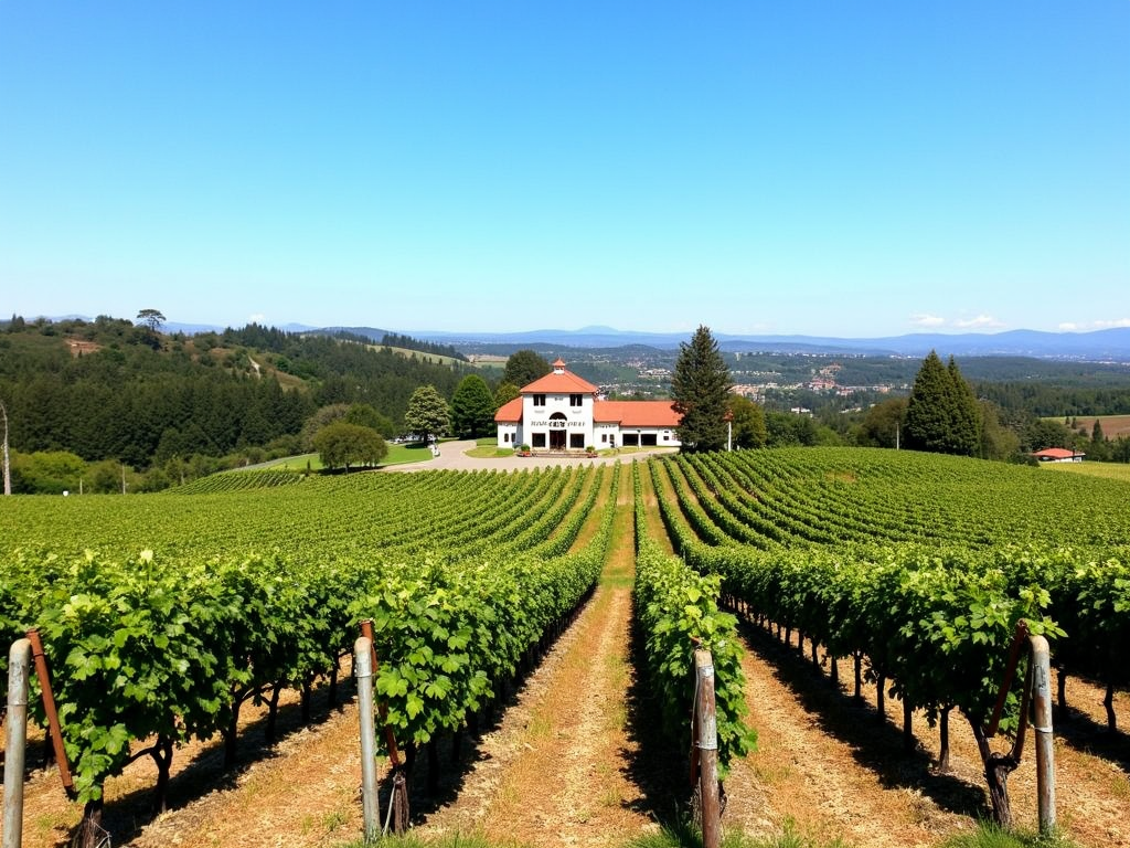 Beringer vineyards in Napa Valley