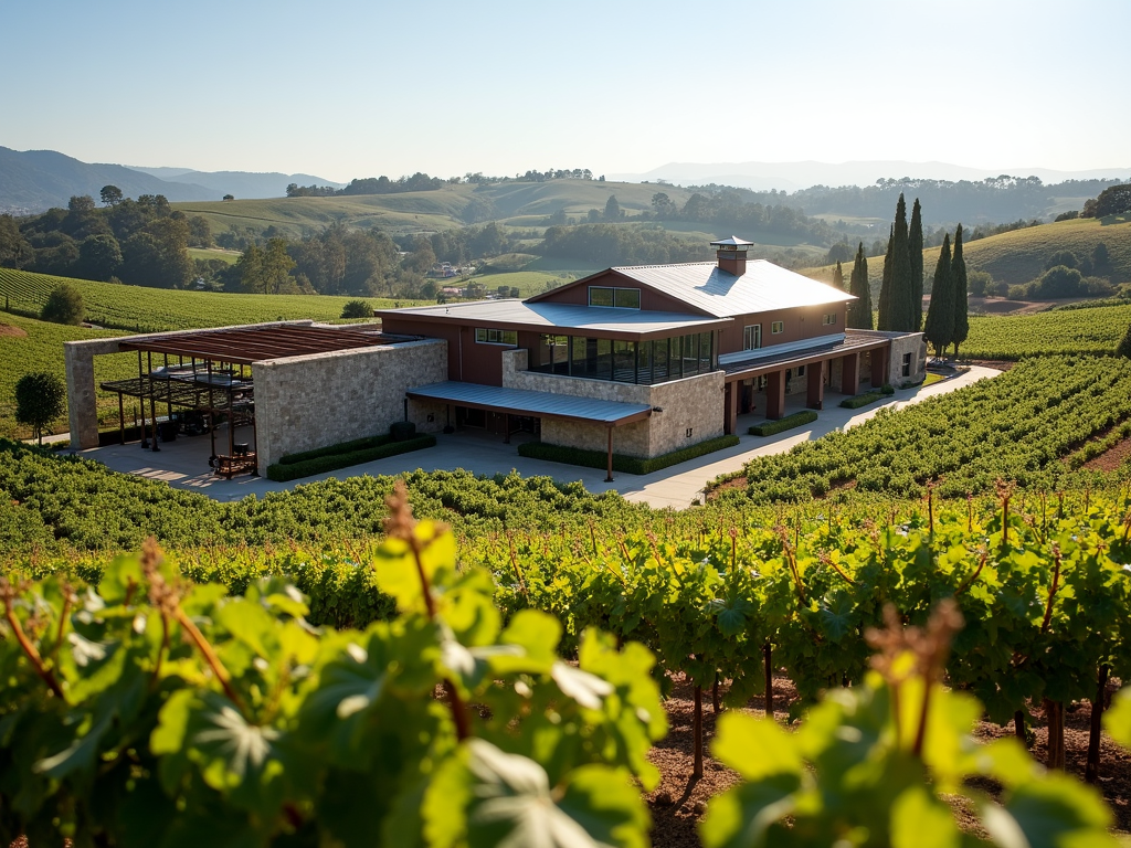 Jackson Family Wines estate in Sonoma County