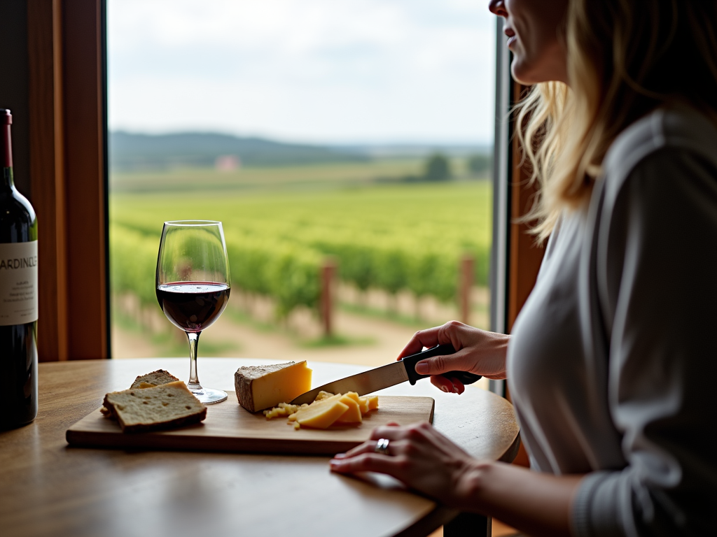 Wine and cheese: A match made in heaven.