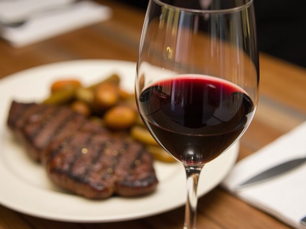 A glass of Cambria Cabernet Sauvignon